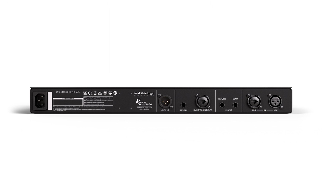 SSL Revival 4000 - Back
