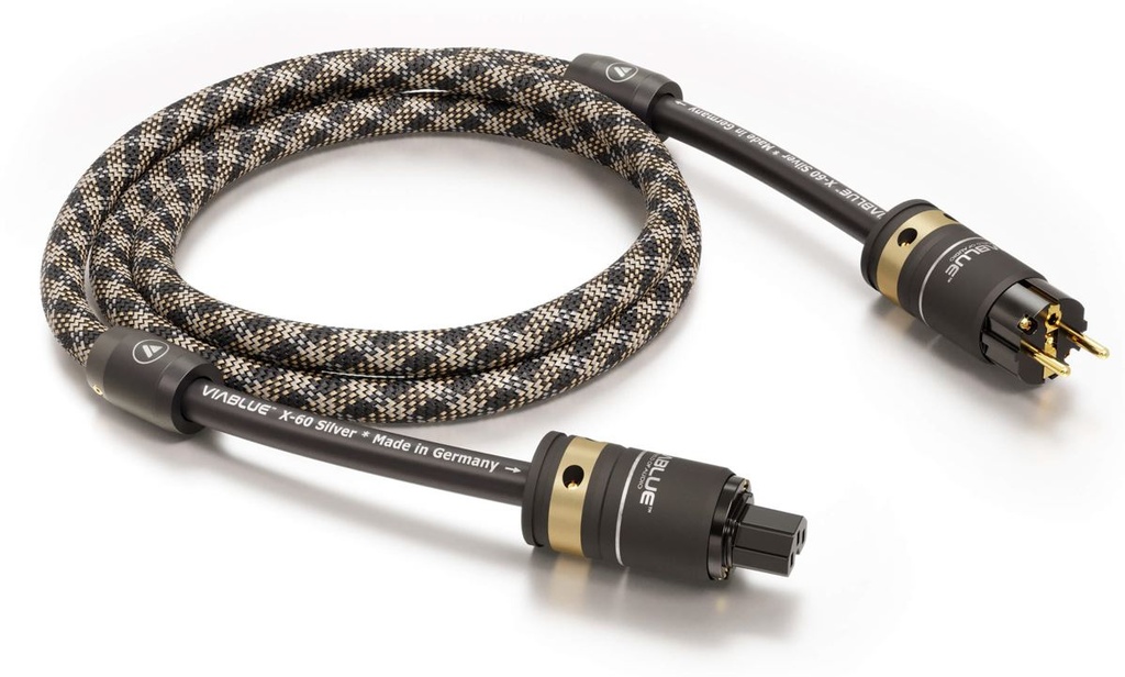 [VIA21656] X-60 SIL. PO. * TYP J/IEC C15 /  200 cm / Cobra