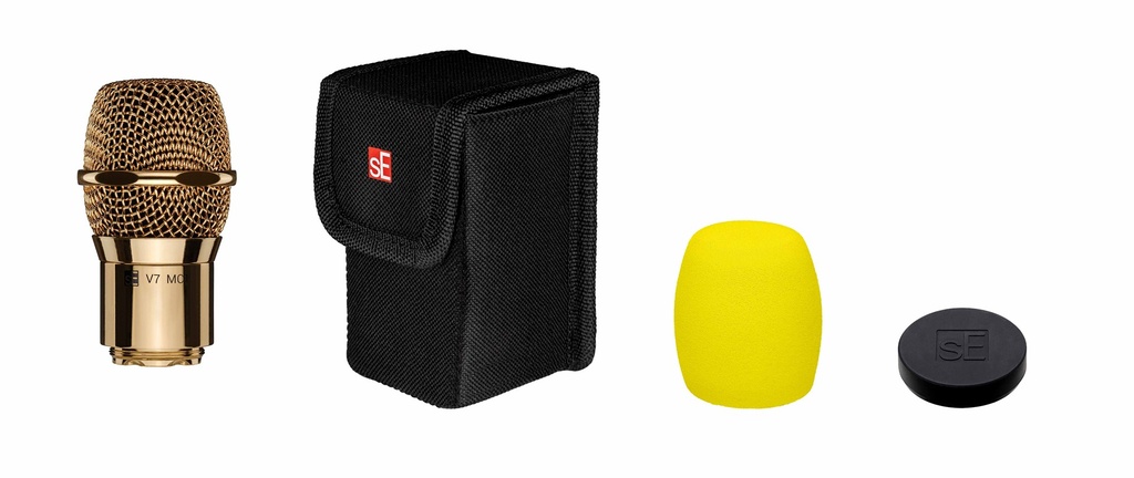[SEESEV7MC1GOLD] V7 MC1 Gold & MP03 Pouch