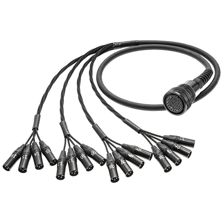 [Y.ZKL13240001016] Fanout multipin to 16x XLR 1m,