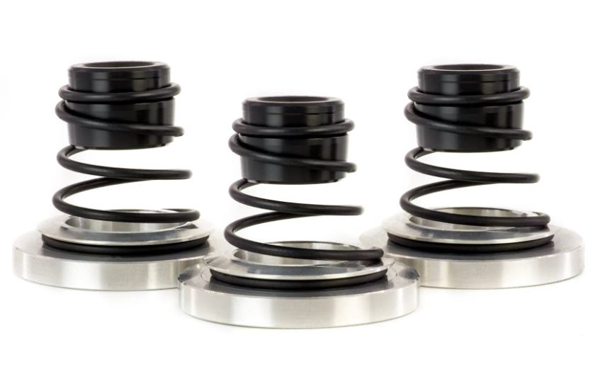 Coated suspension springs